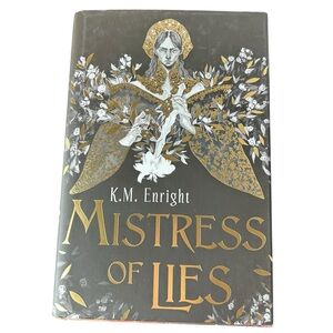ILLUMICRATE Mistress Of Lies signed by K.M. Enright Sprayed Edges